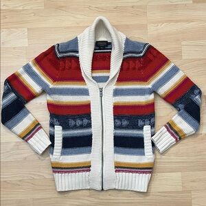 Pendleton Campfire Cardigan Full Zip Sweater Women's XXS